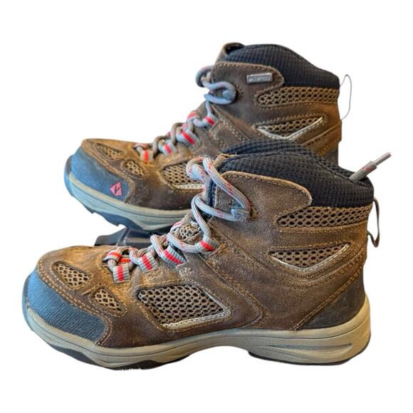 Boys Vasque Breeze III Hiking Boots Brown Waterproof Size 2 - Picture 8 of 12